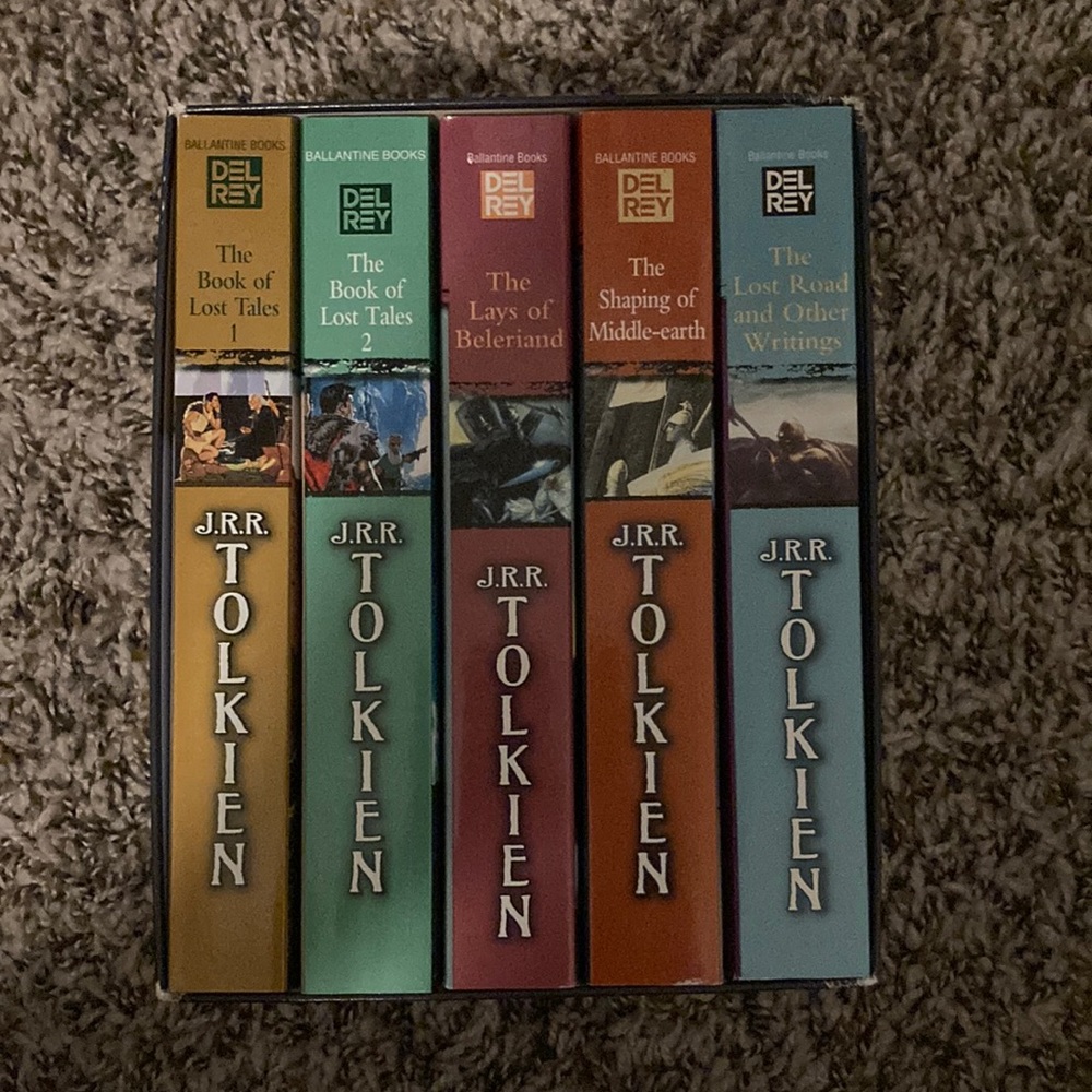 J.R.R. Tolkien’s Histories of Middle-Earth 1-6
